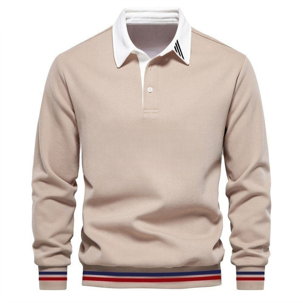 Polo a maniche lunghe da uomo