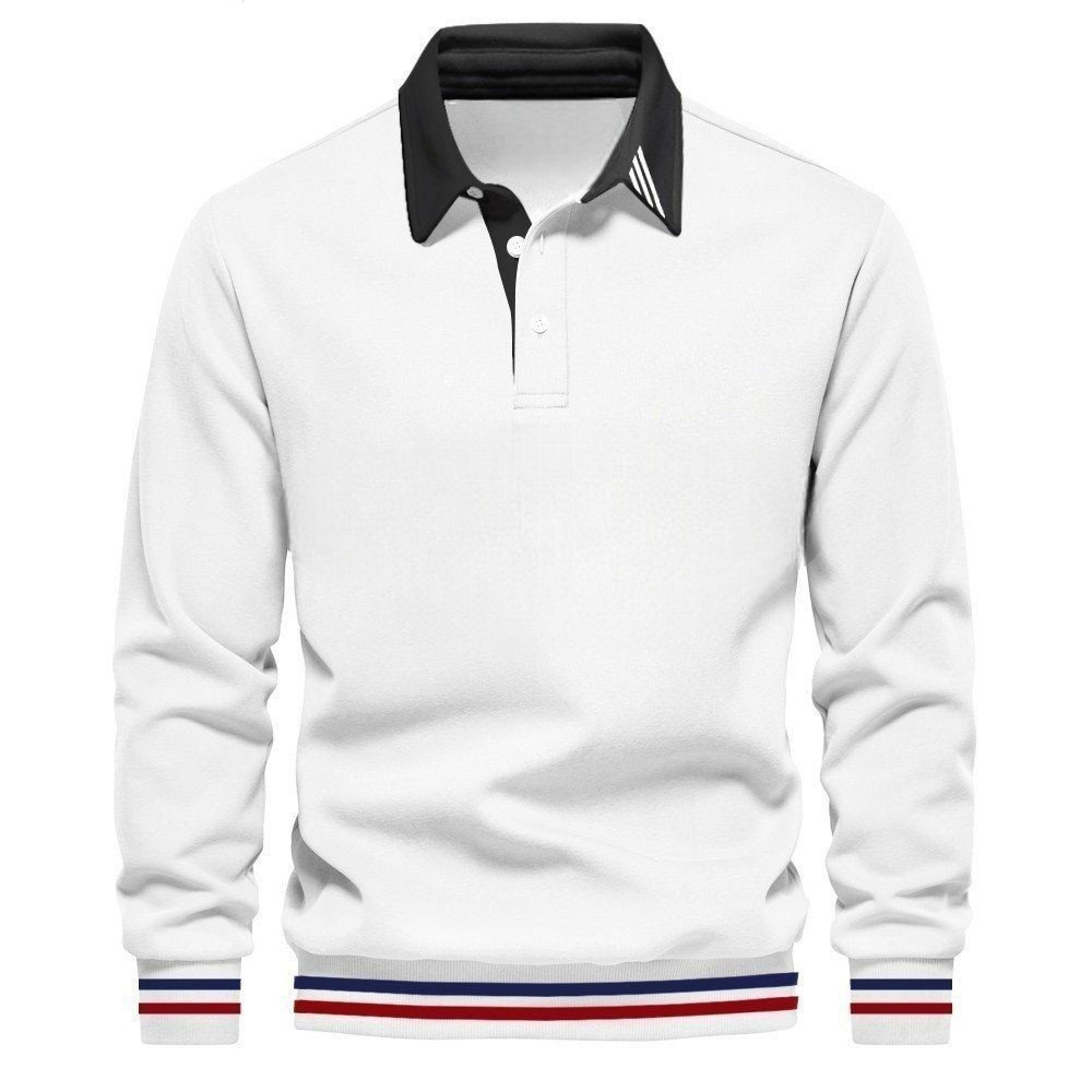 Polo a maniche lunghe da uomo