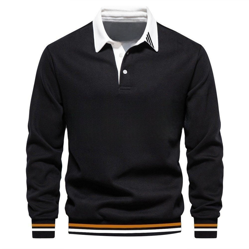 Polo a maniche lunghe da uomo