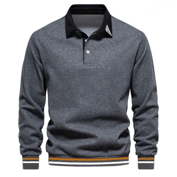 Polo a maniche lunghe da uomo